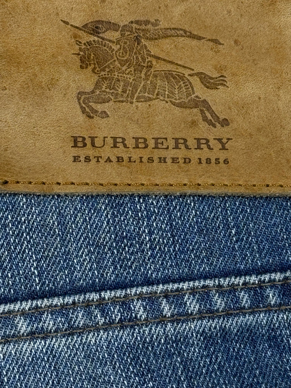 vintage Burberry jeans