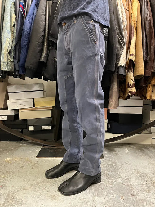 2000s Burberry Navy Light Worker Pants