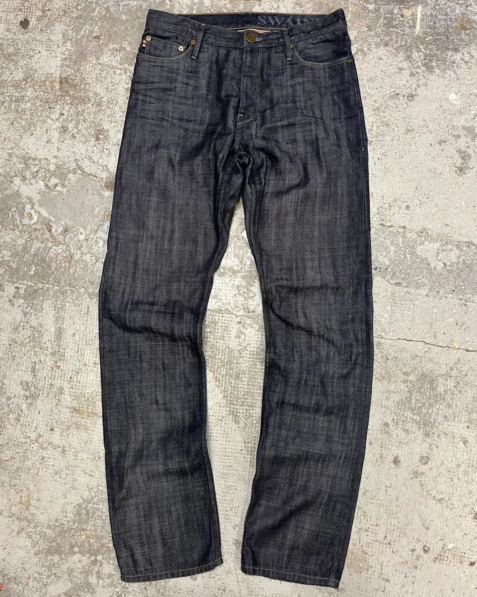 2000s Burberry Raw Denim Jeans