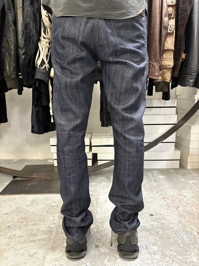 2000s Burberry Raw Denim Jeans