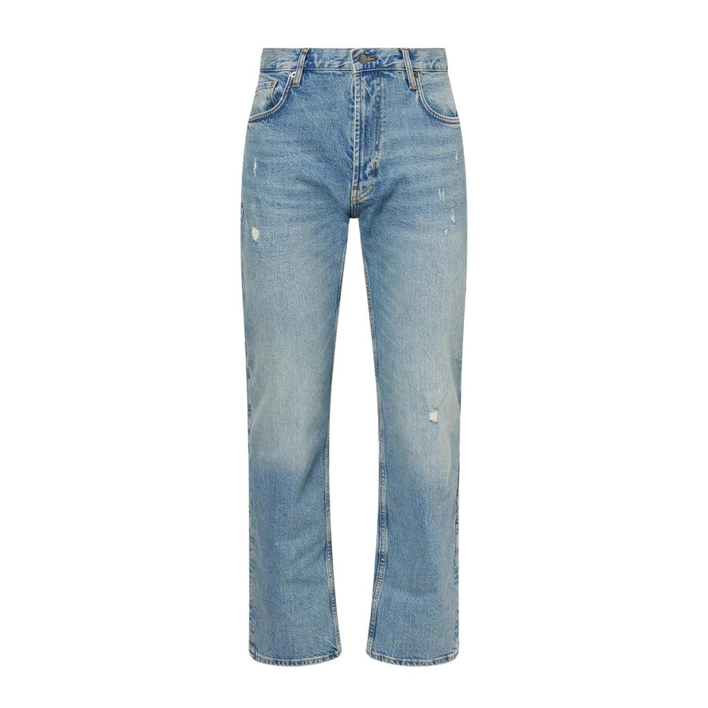 Emporio Armani J76 Straight Fit Light Blue Denim Jeans