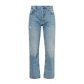 Emporio Armani J76 Straight Fit Light Blue Denim Jeans