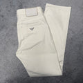 Emporio Armani Women's Cotton Chino Pants white (27 fits XS)