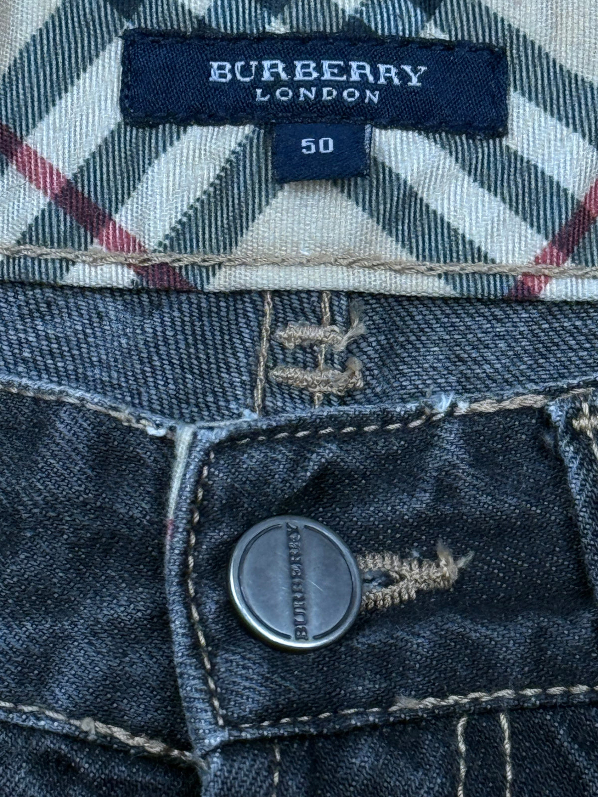 vintage Burberry jeans