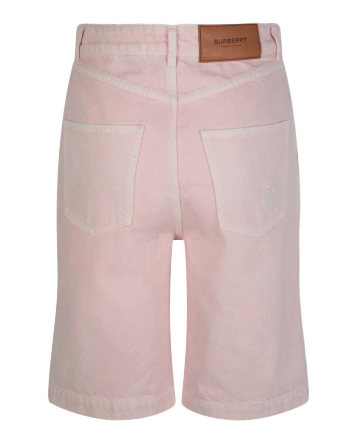 Women's High Waist Bermuda Shorts In Pink