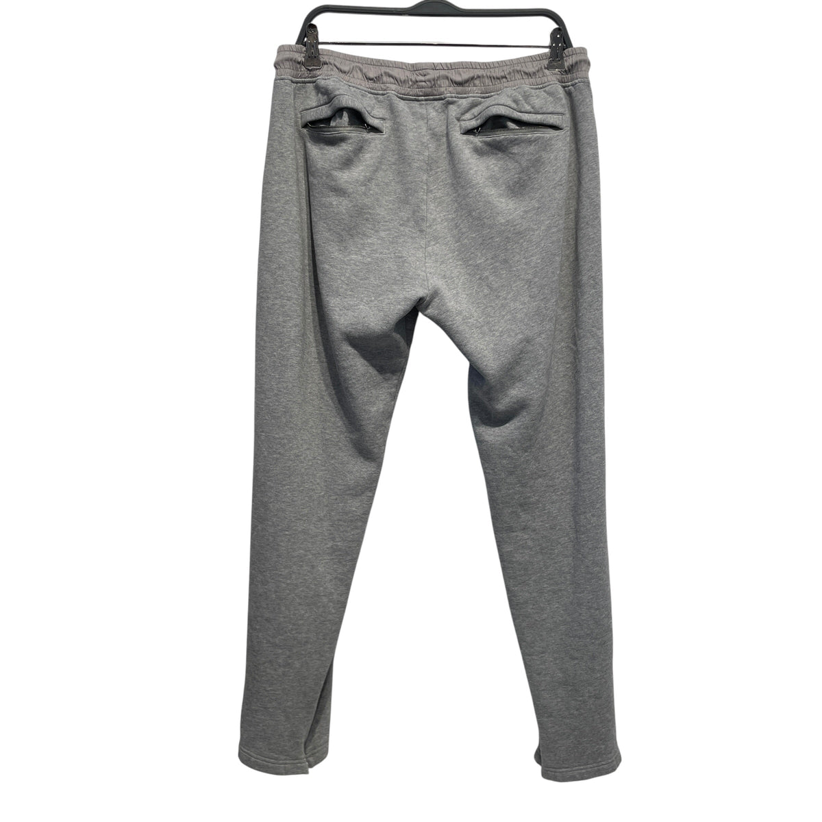 BURBERRY/Straight Pants/XL/Cotton/GRY/LEG LOGO