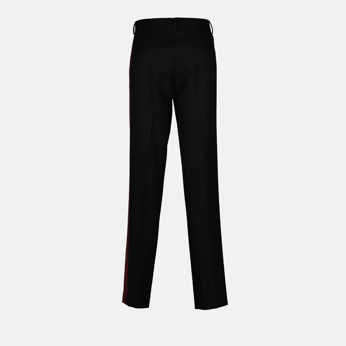 Tailored Brown Straight-Leg Trousers